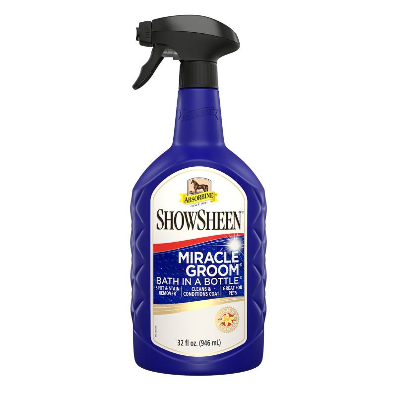 Absorbine ShowSheen Miracle Groom 950 ml Spray reinigt ohne Wasser Absorbine ShowSheen Miracle Groom 950 ml Spray reinigt ohne Wasser von Absorbine