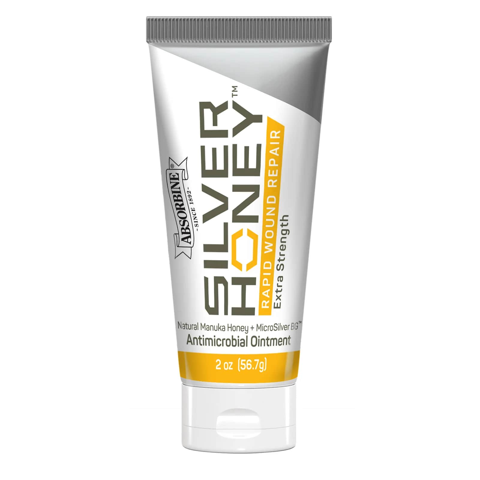 Absorbine Silver Honey Ointment 56,8 g Tube mit Manuka-Honig Absorbine Silver Honey Ointment 56,8 g Tube mit Manuka-Honig von Absorbine