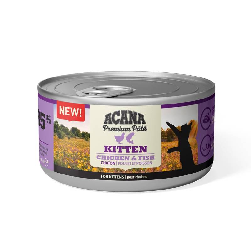 ACANA Cat Premium Pâté Kitten Chicken & Fish 24x85g von Acana