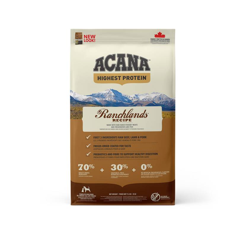 ACANA Dog Ranchlands 2x11,4kg von Acana