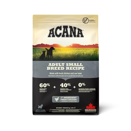 ACANA BR52320 Heritage Trockenfutter für kleine erwachsene Hunde, 2 kg von Acana