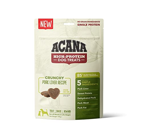 Acana Canine Reich an Proteinen, knackige Schweineleber, 100 g von Acana