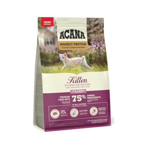 Acana Katzenfutter Lachs Truthahn Vögel 1,8 kg Acana Katzenfutter Lachs Truthahn Vögel 1,8 kg von Acana