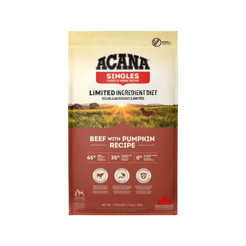Acana Singles Beef with Pumpkin Dog - 11,4 kg Acana Singles Beef with Pumpkin Dog - 11,4 kg von Acana