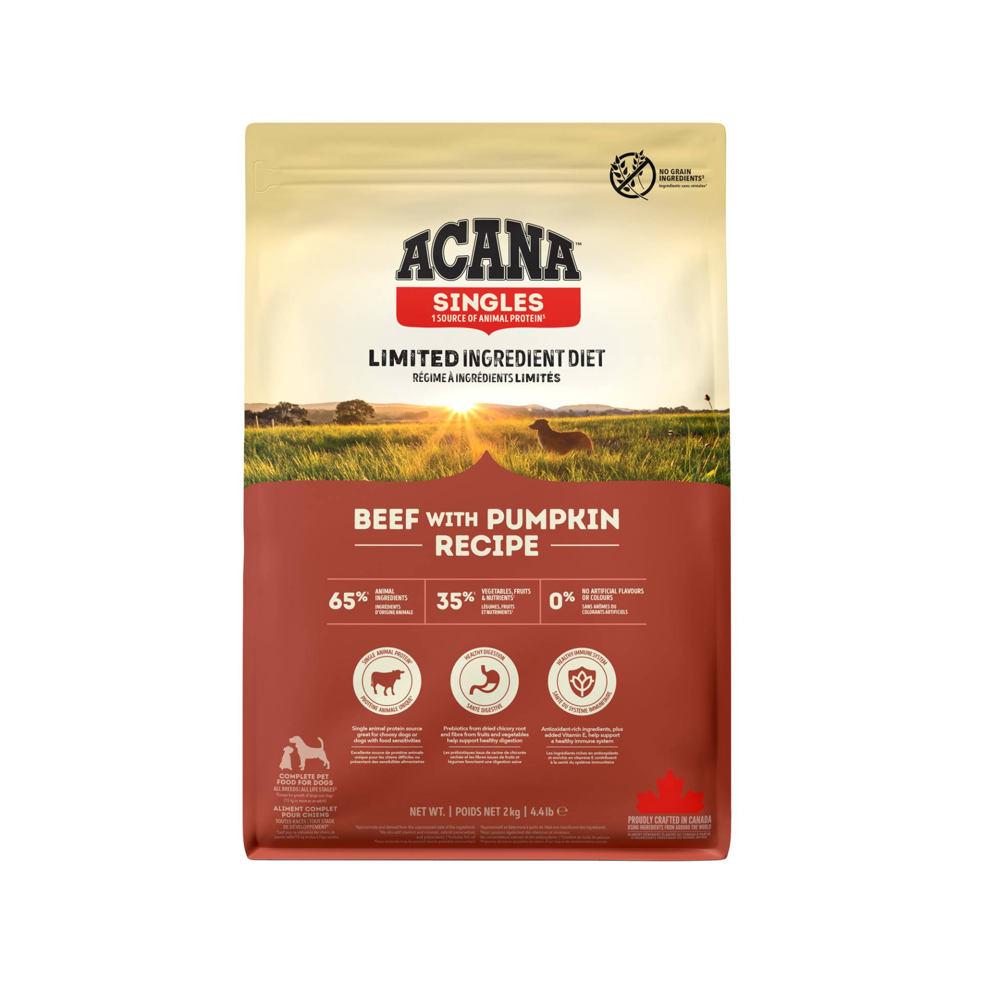 Acana Singles Beef with Pumpkin Dog - 2 kg Acana Singles Beef with Pumpkin Dog - 2 kg von Acana