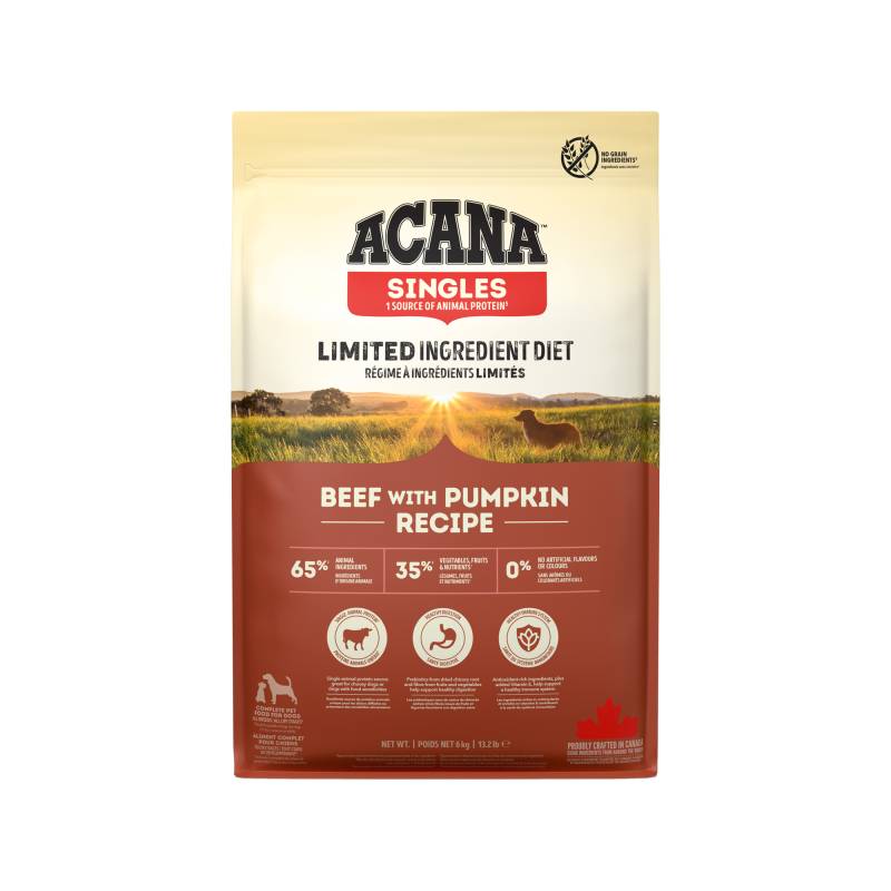 Acana Singles Beef with Pumpkin Dog - 6 kg Acana Singles Beef with Pumpkin Dog - 6 kg von Acana