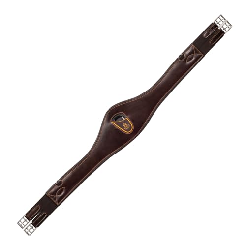Acavallo Anatomischer Langgurt Kalbsleder mit Gel, Farbe:braun, Länge:135 Acavallo Anatomischer Langgurt Kalbsleder mit Gel, Farbe:braun, Länge:135 von Acavallo