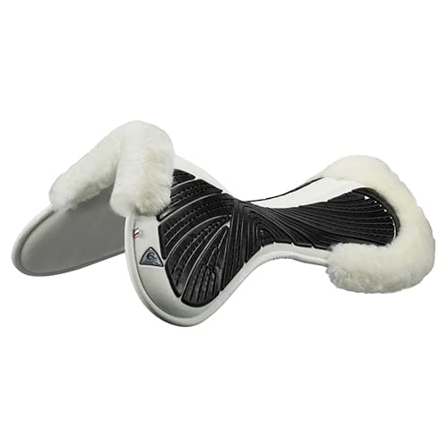 Acavallo CC Gel & Memory Foam Half Pad Lammfell, Farbe:White/White Acavallo CC Gel & Memory Foam Half Pad Lammfell, Farbe:White/White von Acavallo
