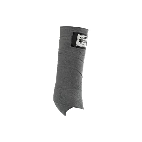 Acavallo Gel Fleece Bandagen (Paar), Farbe:Grey von Acavallo