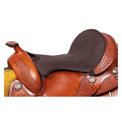 Acavallo Gelpolster Western Dri-Lex - braun von Acavallo