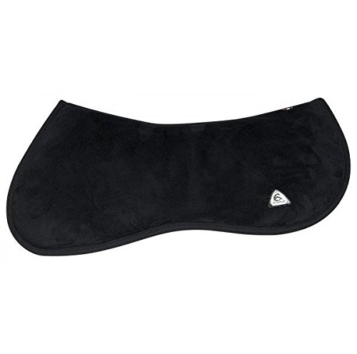Acavallo Memory Foam Half Pad & Rear Riser, Größe:M, Farbe:schwarz von Acavallo