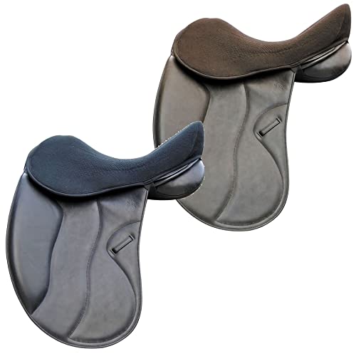 Acavallo Sattelsitzkissen Dressur Dri-Lex 20 mm, Größe:M, Farbe:braun von Acavallo