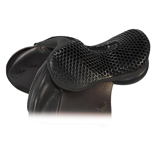 Acavallo Sattelsitzkissen Dressur Ortho-Pubis Gel Out 20mm, Größe:L, Farbe:schwarz von Acavallo