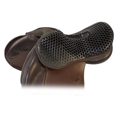 Acavallo Sattelsitzkissen Dressur Ortho-Pubis Gel Out 20mm, Größe:M, Farbe:braun von Acavallo