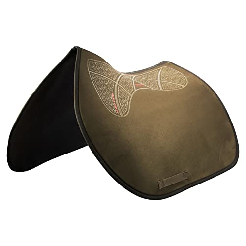 Acavallo Springschabracke mit AC-Grip-System, Größe:OneSize, Farbe:braun/Bronze von Acavallo