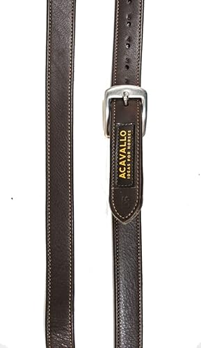Acavallo Steigbügelriemen Kalbsleder mit Nylon, Farbe:braun, Länge:145 Acavallo Steigbügelriemen Kalbsleder mit Nylon, Farbe:braun, Länge:145 von Acavallo