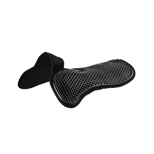 Acavallo Wither Free Hexa Micro Gel-Pad Back Riser Größe/Farbe OneSize/schwarz von Acavallo