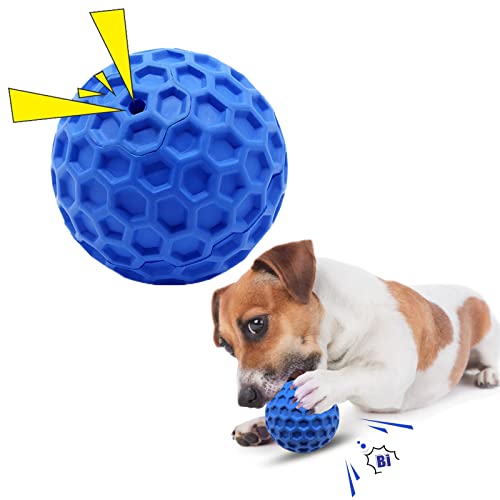 Acecy Hundespielzeug, Unzerstörbares Kauspielzeug für Hunde, Interaktives Welpenspielzeug Ball Quietschend Für Kleine Mittelgroße Große Hunde von Acecy