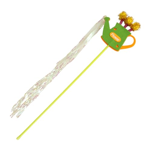 Aceirropy Cat String Toy, Katzenspielzeugstab - Katzenstabspielzeug für Haustier,Interaktives Langfederspiel Quaste Bite Resistant Pet Supplies für Langeweile & Kitty Aceirropy Cat String Toy, Katzenspielzeugstab - Katzenstabspielzeug für Haustier,Interaktives Langfederspiel Quaste Bite Resistant Pet Supplies für Langeweile & Kitty von Aceirropy