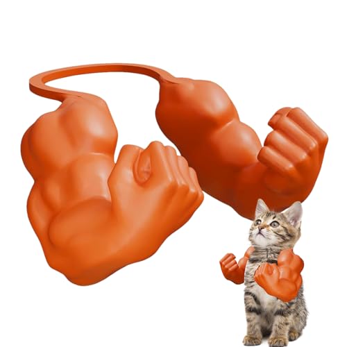 Aceirropy Handmuskelarm für Katzen | Übergroße Kätzchen Arm | 3D Gedrucktes Kitten Zubehör Halloween Karneval Verkleidung Dekoration Für Katzen Und Hunde von Aceirropy