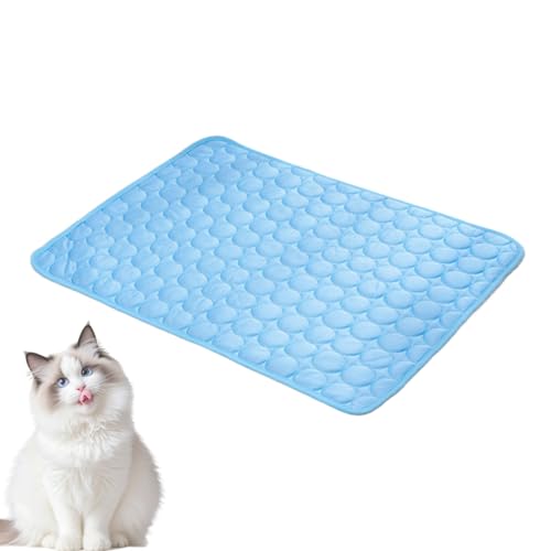 Aceirropy Hundekühlkissen, Haustierkühl Matte | Coole Matte für Katzen - Waschbarhunde Schlafmatratze für Innen im Freien, tragbare absorbierende atmungsaktive Decke Aceirropy Hundekühlkissen, Haustierkühl Matte | Coole Matte für Katzen - Waschbarhunde Schlafmatratze für Innen im Freien, tragbare absorbierende atmungsaktive Decke von Aceirropy