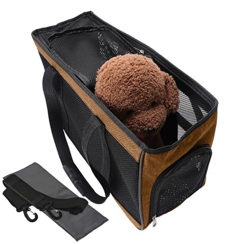 Aceirropy Katzen Transporttasche, Tiertrage Reisesicherheit Tragetasche, Schultertragetasche Flexibel Für Urlaub Camping Spaziergang Aceirropy Katzen Transporttasche, Tiertrage Reisesicherheit Tragetasche, Schultertragetasche Flexibel Für Urlaub Camping Spaziergang von Aceirropy