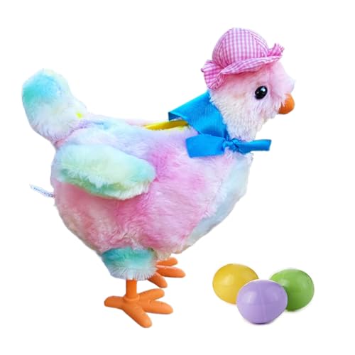 Aceirropy Plush Hundespielzeug, Elektrisches Huhn Mit Legen Eiern Funktion, Lustiger Futterautomat Mit Geräuschen Gegen Langeweile & Angstabbau Hundezubehör Aceirropy Plush Hundespielzeug, Elektrisches Huhn Mit Legen Eiern Funktion, Lustiger Futterautomat Mit Geräuschen Gegen Langeweile & Angstabbau Hundezubehör von Aceirropy