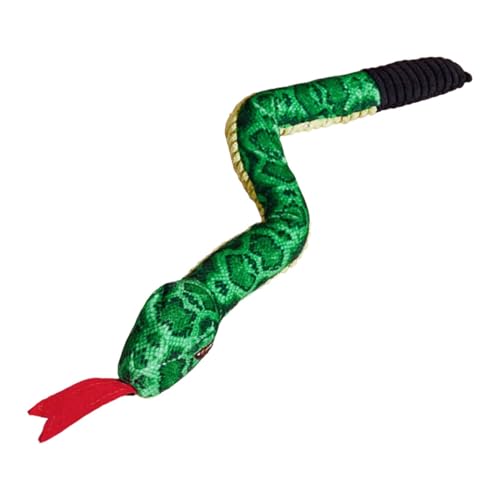 Aceirropy Snake Plüsch-Hundespielzeug, niedliches Plüschtier für Hunde, Kauspielzeug für große und kleine Hunde Aceirropy Snake Plüsch-Hundespielzeug, niedliches Plüschtier für Hunde, Kauspielzeug für große und kleine Hunde von Aceirropy