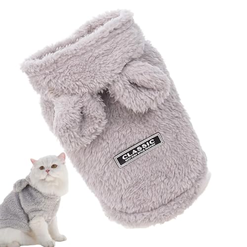 Aceirropy Winter-Hunde-Kapuzenpullover, warmes Hunde-Sweatshirt,Outdoor-Kätzchenmantel - Hunde-Winterkleidung, Kaltwettermäntel für kleine Hunde, süßer Hasenohr-Katzenpullover Aceirropy Winter-Hunde-Kapuzenpullover, warmes Hunde-Sweatshirt,Outdoor-Kätzchenmantel - Hunde-Winterkleidung, Kaltwettermäntel für kleine Hunde, süßer Hasenohr-Katzenpullover von Aceirropy