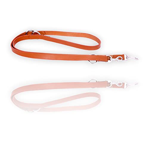 Hundeleine, Leder, 1,9 cm breit, Hellbraun Hundeleine, Leder, 1,9 cm breit, Hellbraun von Aces Equine