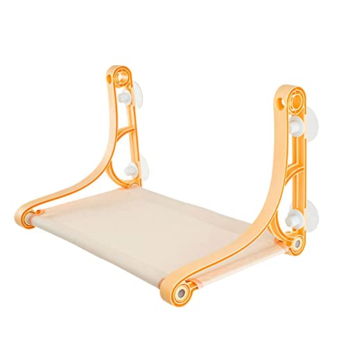 Acfthepiey Hängematte für Katzen, mit Saugnäpfen, extra platzsparendes Bett, cremefarben Acfthepiey Hängematte für Katzen, mit Saugnäpfen, extra platzsparendes Bett, cremefarben von Acfthepiey