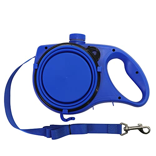 Acfthepiey Outdoor Pet Supplies Bring Your Own Water Pet Leash 3 in 1 Hundeleine für, Medium und Small Blue von Acfthepiey