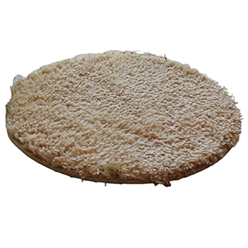 Acfthepiey Silky Simple Runde Haustier-Schlafmatte, , waschbar, warm, Karte, von Acfthepiey