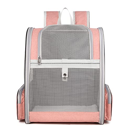 Acfthepiey Tragetasche, tragbar, faltbar, Sicherheitsgurte, belüftetes Design, Katzen-Rucksäcke, Tragetasche für Reisen, Wandern Acfthepiey Tragetasche, tragbar, faltbar, Sicherheitsgurte, belüftetes Design, Katzen-Rucksäcke, Tragetasche für Reisen, Wandern von Acfthepiey