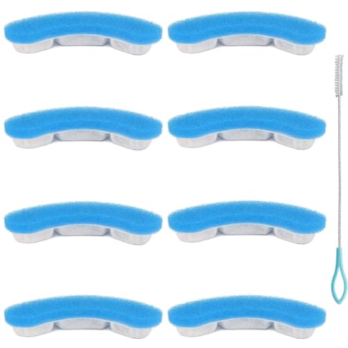 Acmerota Katze Wasser Brunnen Filter Upgrade Ersatz für NPET WF050 u. WF100 - Bogen-förmiger Filter mit 4 Filtrationssystem für HAPUP Kitty Spout 61OZ Acmerota Katze Wasser Brunnen Filter Upgrade Ersatz für NPET WF050 u. WF100 - Bogen-förmiger Filter mit 4 Filtrationssystem für HAPUP Kitty Spout 61OZ von Acmerota