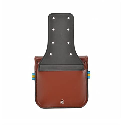 Acouto 1 Paar Motorrad -Seitenbeutel PU Leder -Satteltasche Mini Motorradtasche Kleine Satteltasche mit Weichem Innenraum für die Aufbewahrung von Reise (Brown) von Acouto