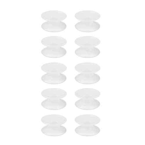 Acouto 10 Stück Doppelseitige Silikon-Saugnäpfe für Glas-Aquarien Acouto 10 Stück Doppelseitige Silikon-Saugnäpfe für Glas-Aquarien von Acouto