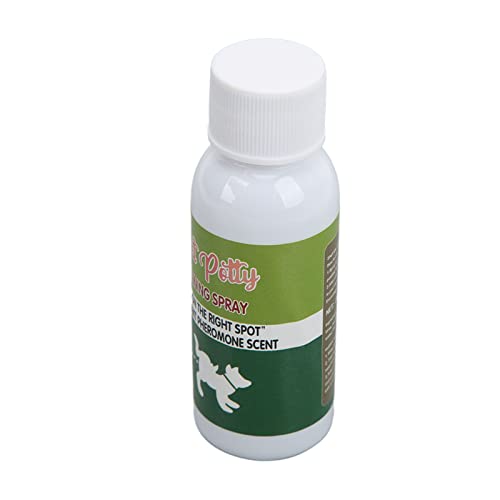 Acouto 30 Ml Hundetoilettentraining Spray Gesunde Attraktive Tragbare Welpenhilfe Trainingsspray für Welpen und Hunde [Prinzip] Hunde Pott Dog Töpfchen Training SprayDog von Acouto