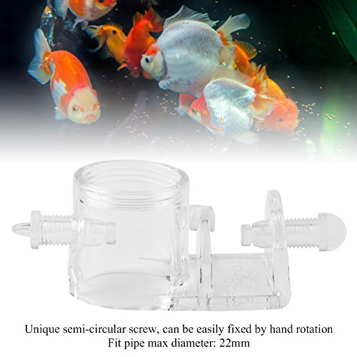 Acouto Acrylaquariumschlauch -Cliprohrhalter -Klemme für 22 Mm Durchmesserrohr 22 Mm. Es Einfach i Aquariumschlauch Clamp/Holder Aquariumrohr Clamp/Holder Aquariumrohr Aquarium Schlauchklemme von Acouto