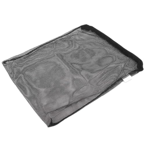 Acouto Aquarium Filterbeutel Fischtanks Wiederverwendbare Polyester Filter Mesh Tasche Mit Reiöverschluss Isolation Bags 10St (Schwarz) von Acouto