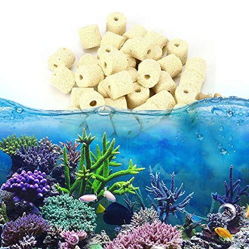 Acouto Aquarium-Filtermedien, Keramik-Power-Filter, Oberfilter, Biologischer Filterring, Steinfiltermedien, Professionelle Filtermedien für Zierfischbecken Acouto Aquarium-Filtermedien, Keramik-Power-Filter, Oberfilter, Biologischer Filterring, Steinfiltermedien, Professionelle Filtermedien für Zierfischbecken von Acouto
