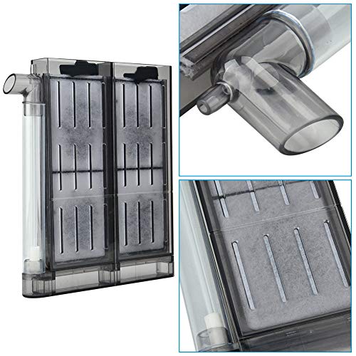 Acouto Aquarium Pneumatische Kobold Aquarium -Sauerstofffiltrationsausrüstung Pneumatische Sauerstofffiltrationsausrüstung PN Halten Sie die Blase Dose (Filter 20) von Acouto