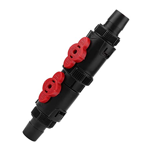 Acouto Aquarium Schnelleinlösungsstecker Schlauchrohr -Wasserströmungsregelventil mit Schnellfreisetzungsstecker für (16-22 mm (4 Minuten schneller Verbindung)) von Acouto