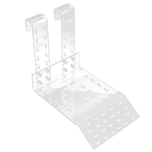 Acouto Beineln Großer Acryl -Transparent -Schildkröte Ruhestrasse für Aquarium Fischtanktc aus Geschmacklosen Acryl Ack Plattformcryl Beinig Plattformtortoise Ruhing (TC) von Acouto