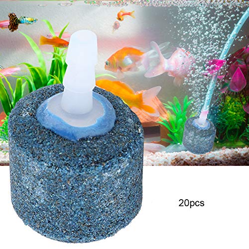 Acouto Bubble Blue Sandstone Aquarium Sauerstoffpumpe Belüftung Luftstein Fisch Stones Zubehör 20Pcs Acouto Bubble Blue Sandstone Aquarium Sauerstoffpumpe Belüftung Luftstein Fisch Stones Zubehör 20Pcs von Acouto
