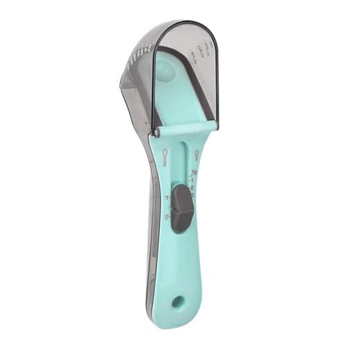 Acouto Einstellbare Messlöffel Haustier Futter Scoop Genau Portion Nass und Trockene Haustier Futter, Ideal für Katzen und Hunde, Tolle Mahlzeit Helfer von Acouto