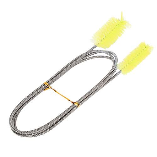Acouto Flexible Schlauch B Fleckenstahl Pumpe SP B Doppelte Geschenkt (Yellow) von Acouto