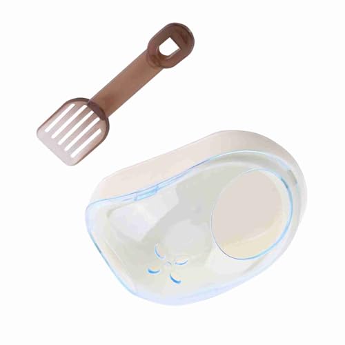Acouto Haustier-Hamster-Badezimmertoilette, Transparente Kunststoff-Badewannen-Waschraum-Box, mit der Sie Ihr Haustier Problemlos Versorgen Können, während Es Sich um Sich Selbst Acouto Haustier-Hamster-Badezimmertoilette, Transparente Kunststoff-Badewannen-Waschraum-Box, mit der Sie Ihr Haustier Problemlos Versorgen Können, während Es Sich um Sich Selbst von Acouto