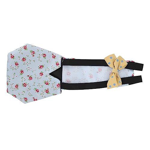 Acouto Haustierhähnchen Windeln Weiche Polyester Haustier Duckling Windeln für Haustierhähnchen Ente und Gänse L Haustier Huhn Weichmaschinen Pet Huhn Huhnwindelduck Windelschicken (L Blue) von Acouto