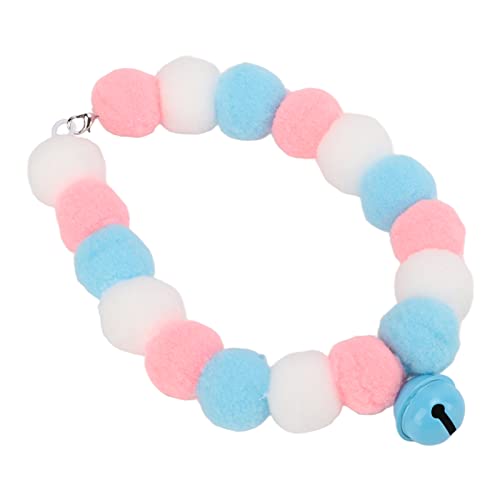 Acouto Haustierkragen Weiche Plüschkugeln Süßer Hundekatze Glockenkragen für Party Täglich, Elastische Gurtschnalle, Farbenfrohes Design, Geeignet für Kleine Bis Mittlere Hunde Katzen Geeignet (S) Acouto Haustierkragen Weiche Plüschkugeln Süßer Hundekatze Glockenkragen für Party Täglich, Elastische Gurtschnalle, Farbenfrohes Design, Geeignet für Kleine Bis Mittlere Hunde Katzen Geeignet (S) von Acouto